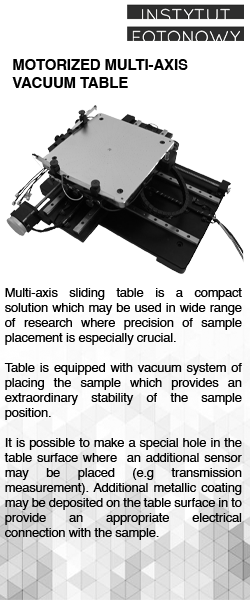 Motorized Multi-Axis Vacuum Table